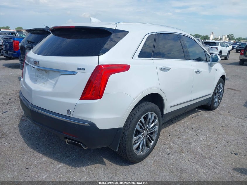 Vin: 1gykners8hz104281, lot: 45710094, cadillac xt5 premium luxury 20174