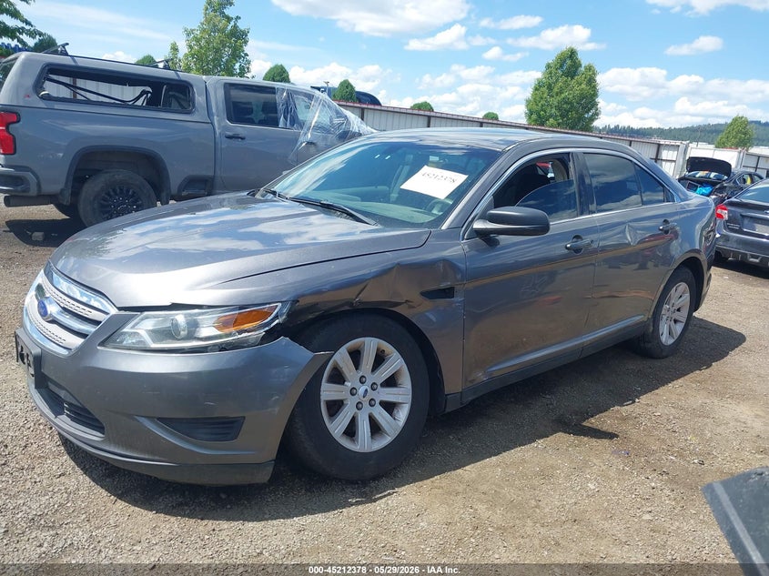 2012 Ford Taurus 3.5 Se grey Lot 111045212378 Vin 1FAHP2DW5CG125554