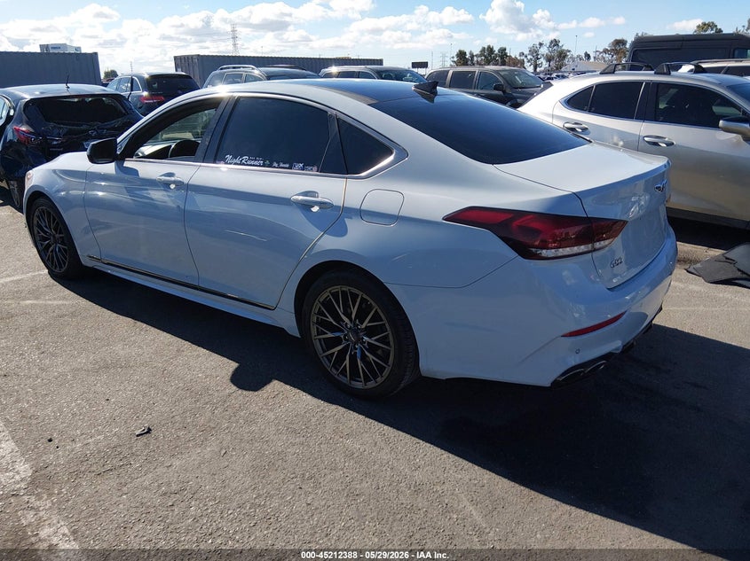 Vin: kmhgn4jb7ju257475, lot: 45710129, genesis g80 3.3t sport 20183