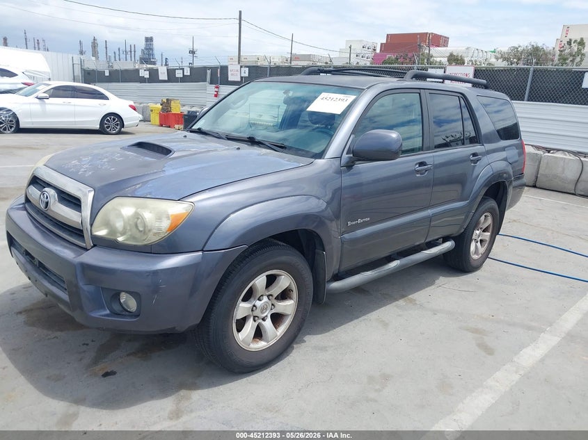 2007 Toyota 4runner Sport V6 JTEZU14R378078614 photo 1
