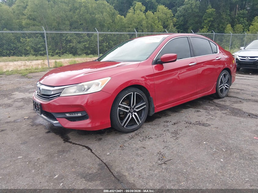 2017 Honda Accord Sport Se 1HGCR2F16HA086078 photo 1
