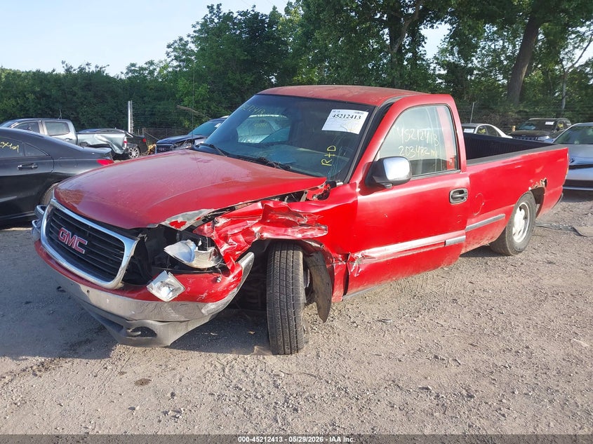 2002 Gmc Sierra 1500 Sle 1GTEC14T92Z243375 photo 1