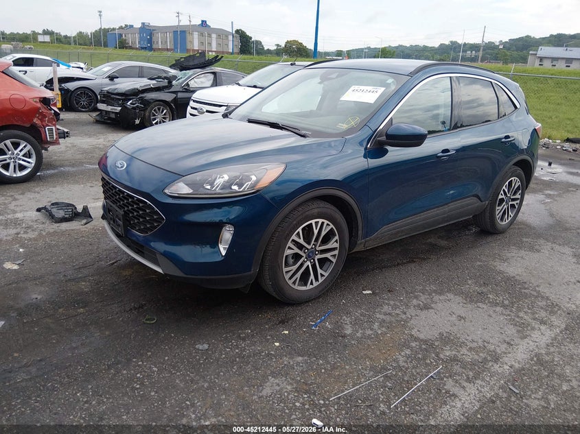 VIN 1FMCU0H61LUB04564 2020 FORD ESCAPE SEL