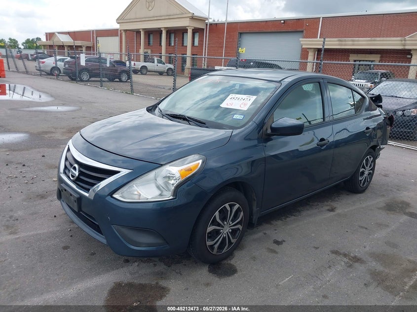 Vin: 3n1cn7ap6hl843270, lot: 45710214, nissan versa 1.6 s+ 20172