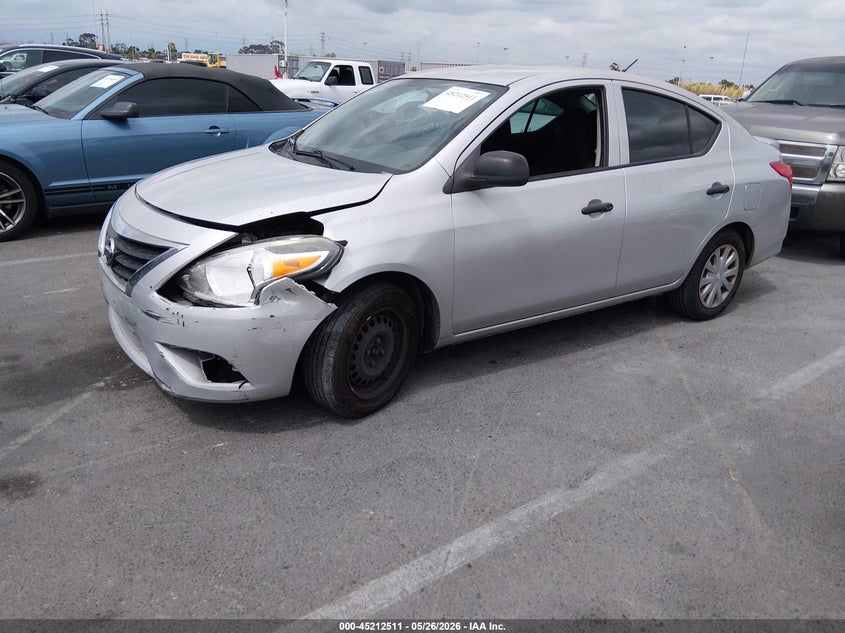 Vin: 3n1cn7ap0fl819298, lot: 45710252, nissan versa 1.6 s+ 20152