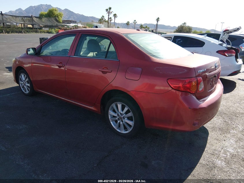 2009 TOYOTA COROLLA auction photo 3