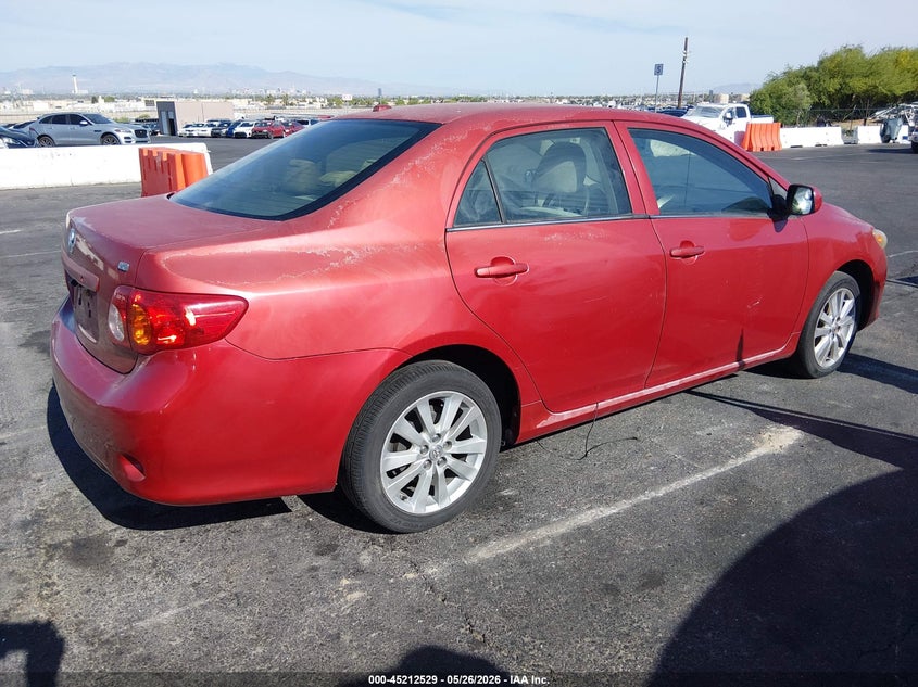 2009 TOYOTA COROLLA auction photo 4