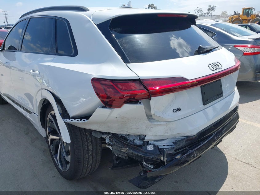 2024 Audi Q8 E-Tron Premium Plus Quattro VIN: WA15AAGE4RB061907 Lot: 45212596