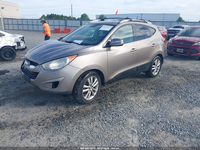 Vin: km8ju3acxau064295, lot: 45710411, hyundai tucson limited 20102