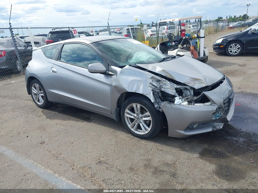 Vin: jhmzf1d60cs001098, lot: 45710434, honda cr-z ex 2012 img_1