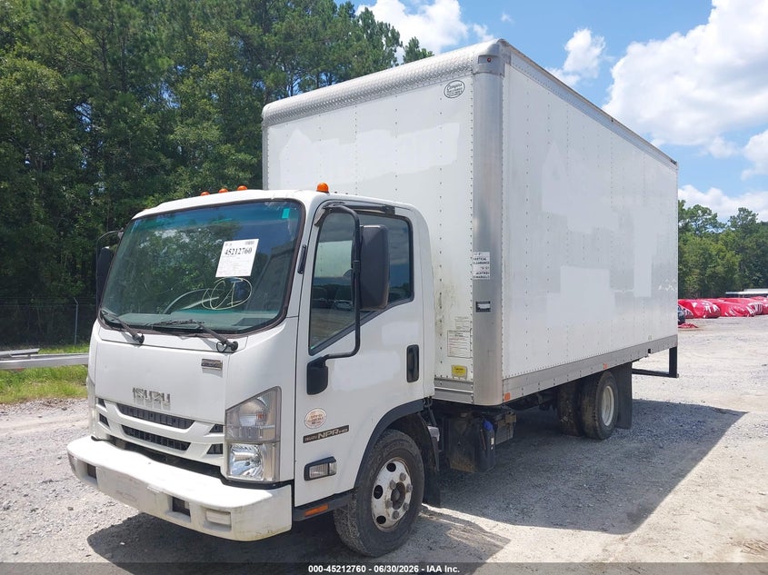 2018 Isuzu NPR, Normal Wear & Tear, IAAI, VIN JALC4W160J7009618 — photo 2