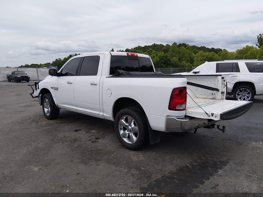 Vin: 1c6rr7lt7es436844, lot: 45710533, ram 1500 big horn 20143