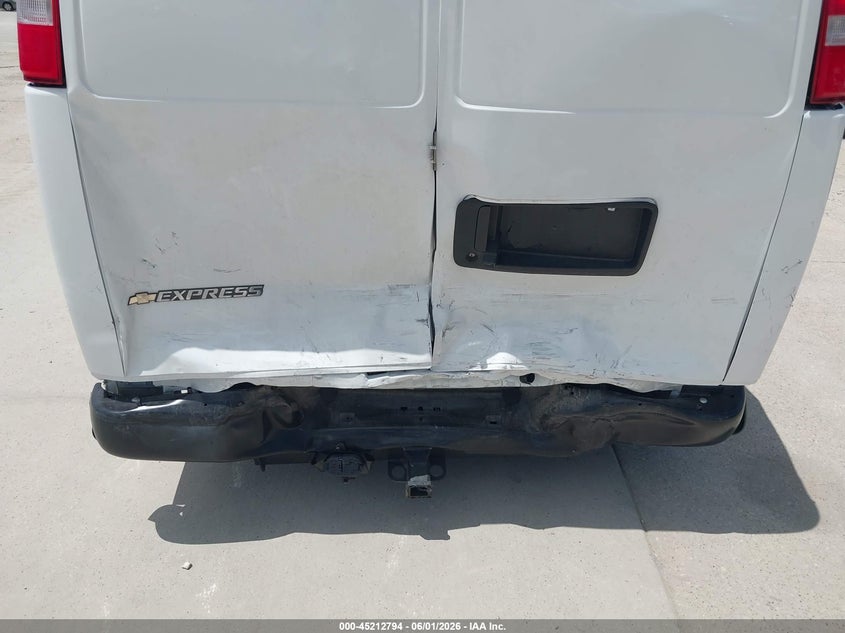 2025 Chevrolet Express Cargo Rwd 2500 Regular Wheelbase Wt VIN: 1GCWGAF74S1146608 Lot: 45212794