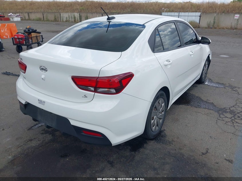 Vin: 3kpa24ab8ke214220, lot: 45710565, kia rio s 20194