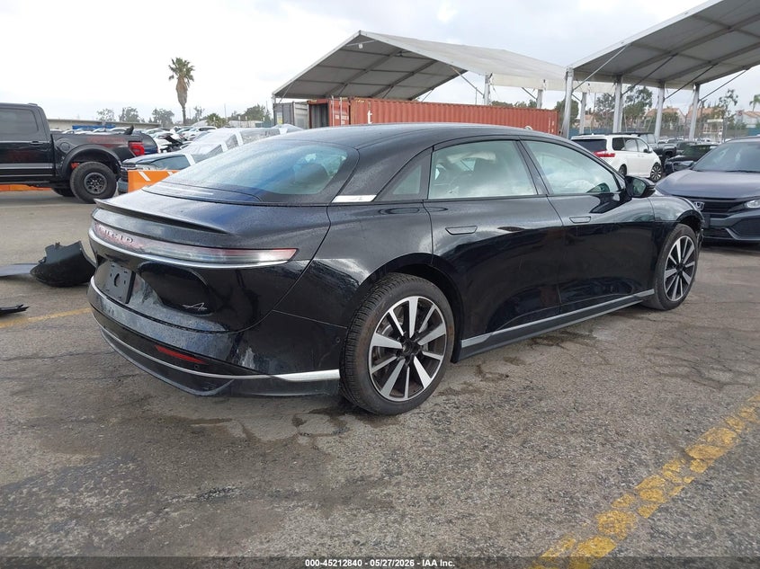 Vin: 50ea1pgaxsa007555, lot: 45710580, lucid air pure 20254