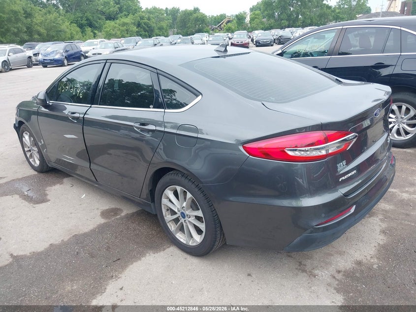 2020 FORD FUSION SEDAN 1.5L I-4 DI, DOHC, VVT, TURBO, 181HP