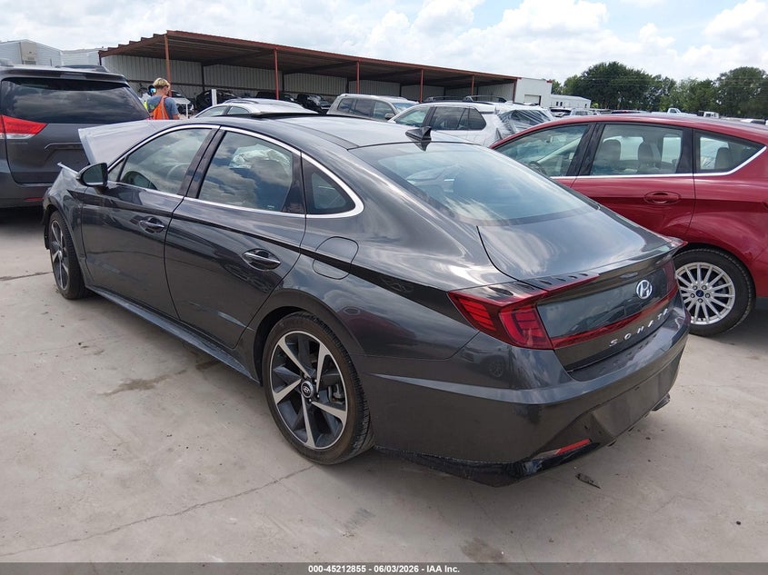 Vin: kmhl44j2xna237598, lot: 45710596, hyundai sonata sel plus 20223