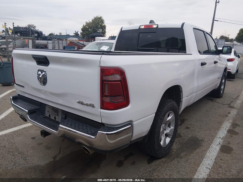 Vin: 1c6srfmt0rn157802, lot: 45710619, ram 1500 big horn  4x4 6'4 box 20244