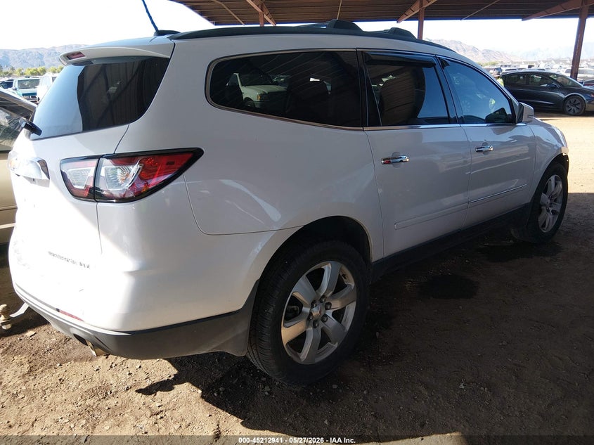 Vin: 1gnkrjkd2gj196782, lot: 45710682, chevrolet traverse ltz 20164