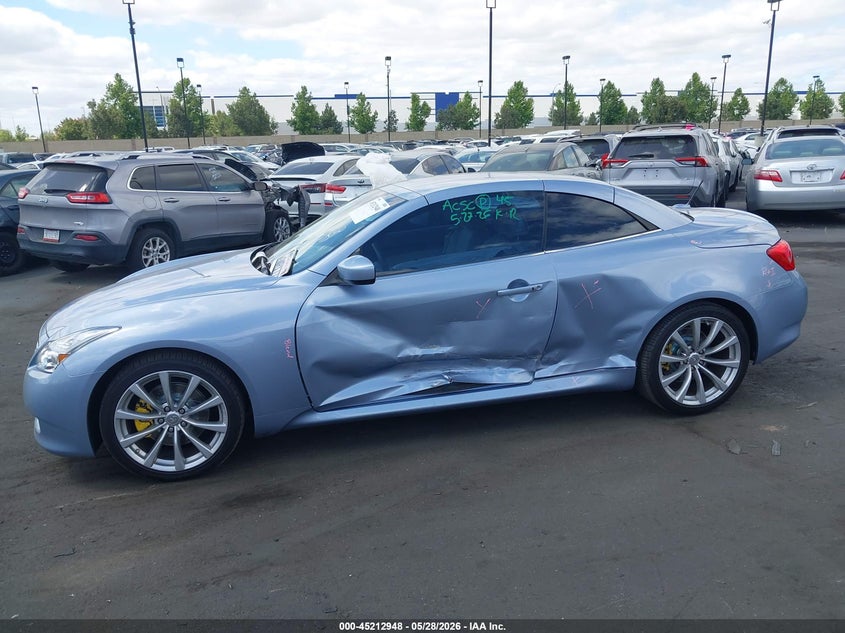 2010 Infiniti G37 VIN: JN1CV6FE5AM354095 Lot: 45212948