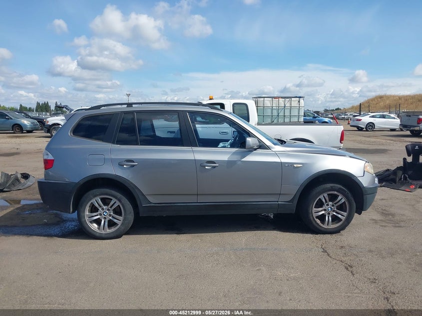 2004 BMW X3 3.0I VIN: WBXPA93414WA64846 Lot: 45212999