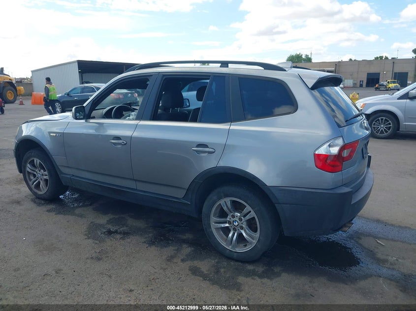 2004 BMW X3 3.0I VIN: WBXPA93414WA64846 Lot: 45212999