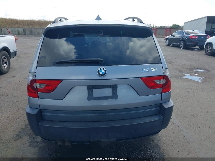 2004 BMW X3 3.0I VIN: WBXPA93414WA64846 Lot: 45212999
