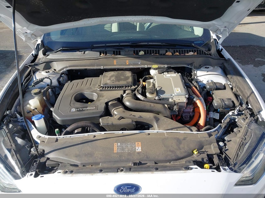 VIN 3FA6P0LU3JR168095 2018 FORD FUSION HYBRID SE