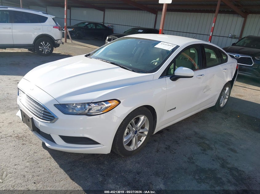 2018 Ford Fusion Hybrid Se 3FA6P0LU3JR168095 photo 1