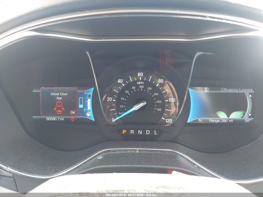 VIN 3FA6P0LU3JR168095 2018 FORD FUSION HYBRID SE
