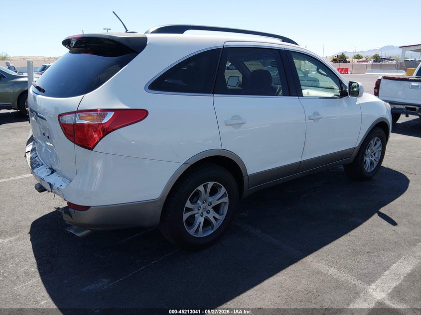 Vin: km8nu4cc9cu186721, lot: 45710782, hyundai veracruz gls 20124