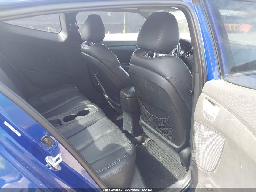 2013 HYUNDAI VELOSTER HATCHBACK 1.6L I-4 DI, DOHC, VVT, TURBO, 201HP