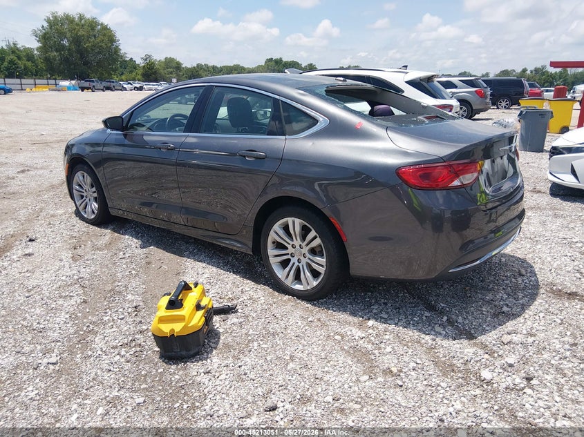 Vin: 1c3cccab0fn601866, lot: 45710793, chrysler 200 limited 20153