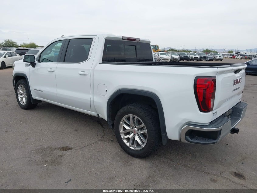 Vin: 1gtp8bed1kz262557, lot: 45710843, gmc sierra 1500 sle 20193