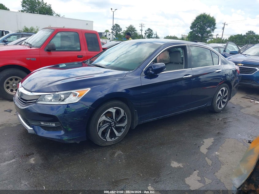2017 Honda Accord Ex-L V6 1HGCR3F83HA037231 photo 1