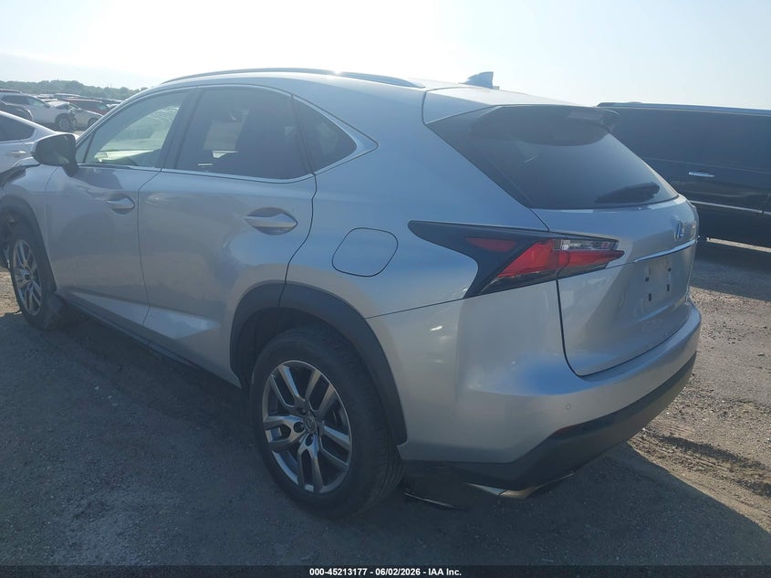 Vin: jtjyarbz8g2047420, lot: 45710918, lexus nx 200t 20163