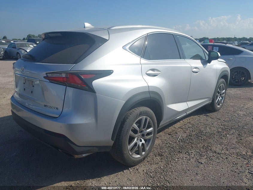 Vin: jtjyarbz8g2047420, lot: 45710918, lexus nx 200t 20164