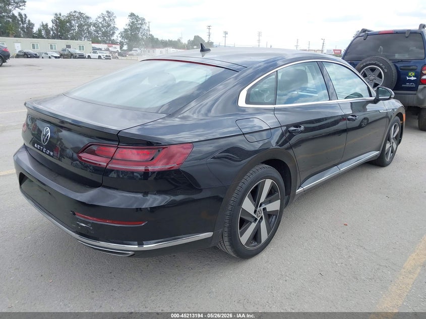 Vin: wvwar7anxme011870, lot: 45710935, volkswagen arteon 2.0t se 20214