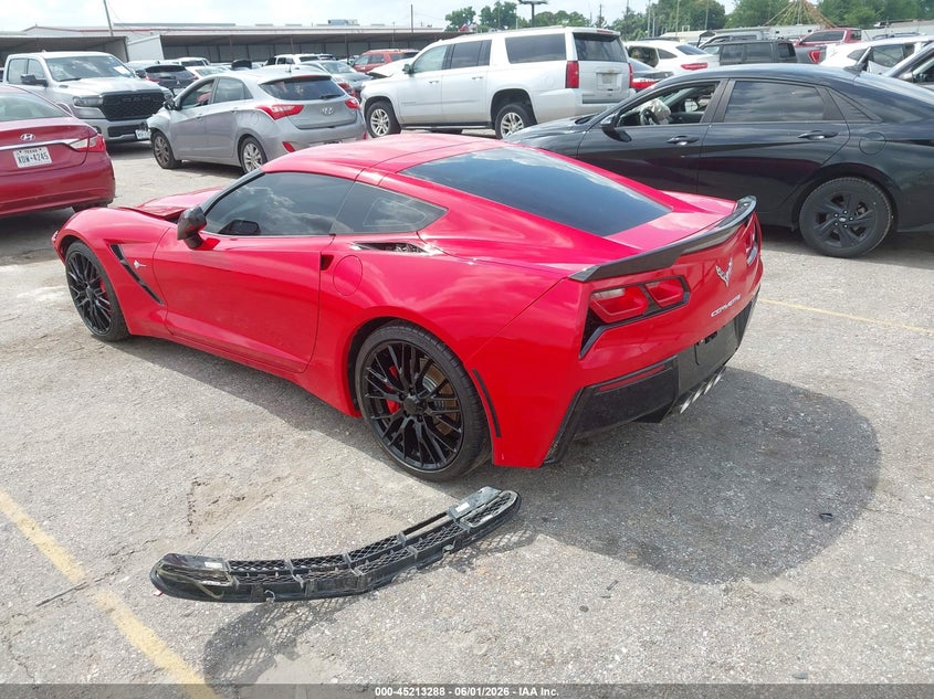 Vin: 1g1ym2d73e5114734, lot: 45711029, chevrolet corvette stingray z51 20143