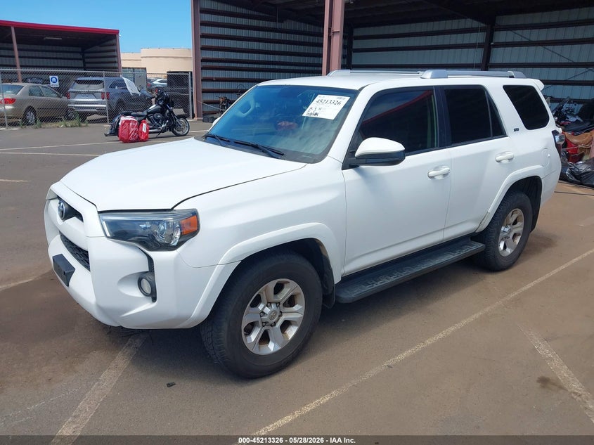 Vin: jtezu5jr4e5080060, lot: 45711067, toyota 4runner limited/sr5/sr5 premium 20142