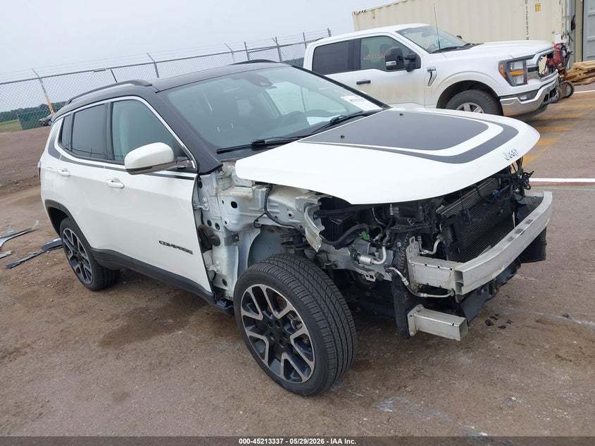 Vin: 3c4njdcb6jt246014, lot: 45711077, jeep compass limited 4x4 2018 img_1