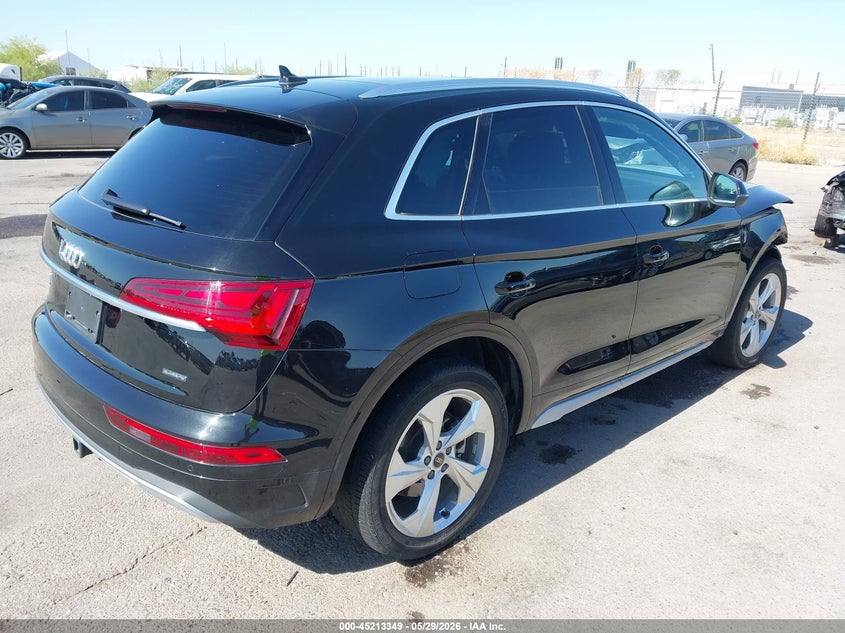 Vin: wa1baafy1m2110763, lot: 45711090, audi q5 premium plus 45 tfsi quattro s tronic 20214