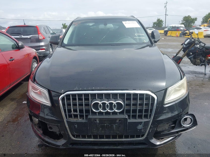 2013 AUDI Q5 SPORT UTILITY VEHICLE 2.0L I-4 DI, DOHC, VVT, TURBO, 211HP