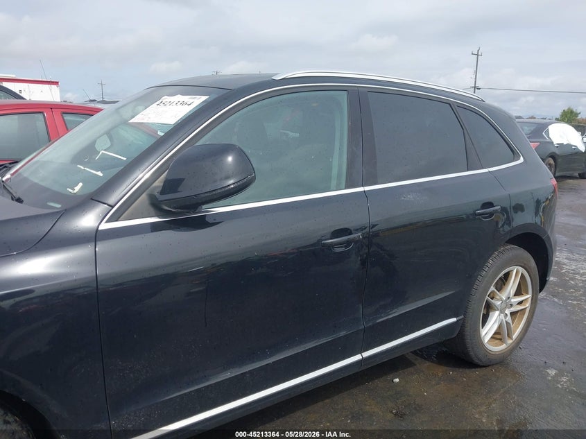 2013 AUDI Q5 SPORT UTILITY VEHICLE 2.0L I-4 DI, DOHC, VVT, TURBO, 211HP