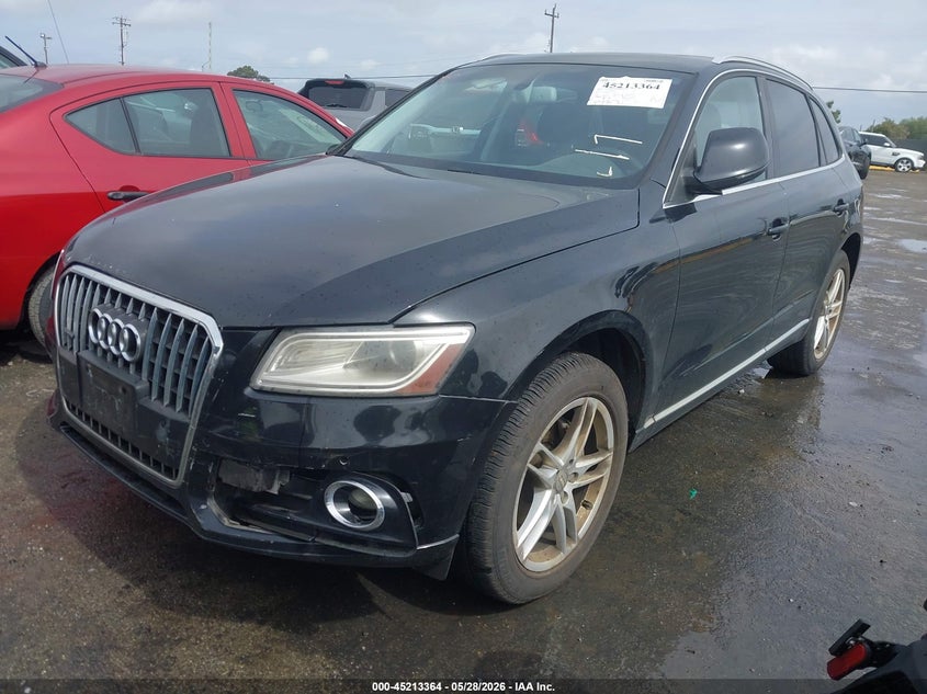 2013 AUDI Q5 SPORT UTILITY VEHICLE 2.0L I-4 DI, DOHC, VVT, TURBO, 211HP