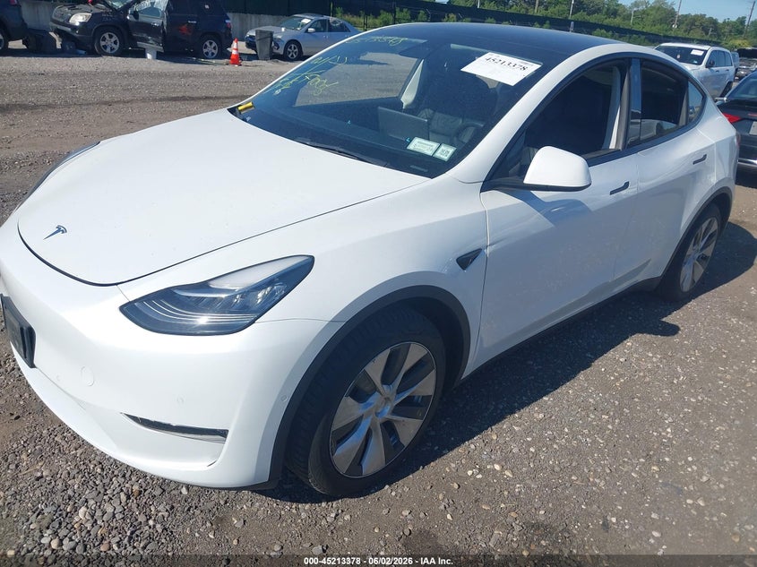 Vin: 5yjygdee5mf266132, lot: 45711119, tesla model y long range dual motor all-wheel drive 20212