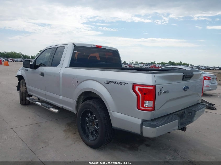 Vin: 1ftex1c80ffa78969, lot: 45711187, ford f-150 xl 20153