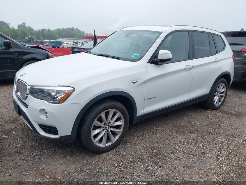 2016 Bmw X3 Xdrive28i 5UXWX9C54G0D66539 photo 1