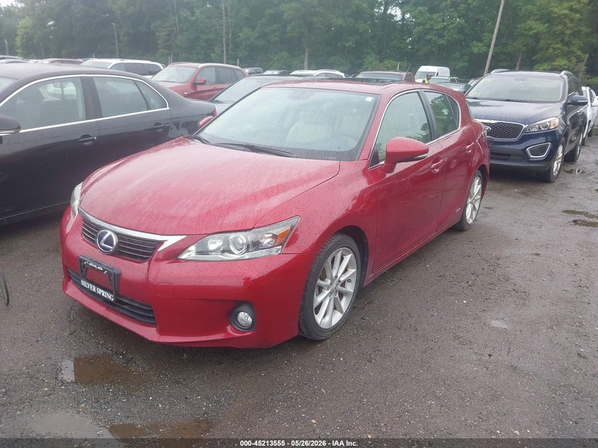 Vin: jthkd5bh5c2091397, lot: 45711310, lexus ct 200h premium 20122