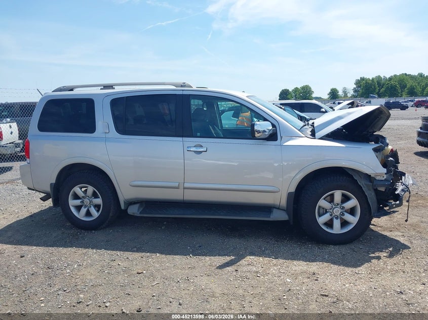 2011 Nissan Armada Sv VIN: 5N1BA0ND1BN605681 Lot: 45213598